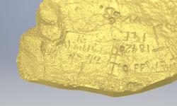 3D Druck vom Hungerstein 